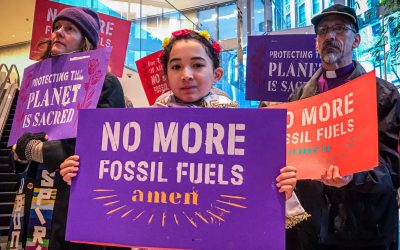 Les gens contre les combustibles fossiles