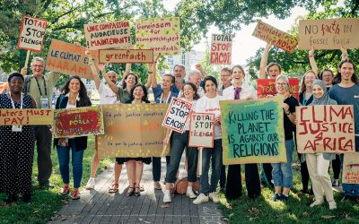 Bestelle jetzt das GreenFaith Gebets- und Liederbuch für Klimaaktionen