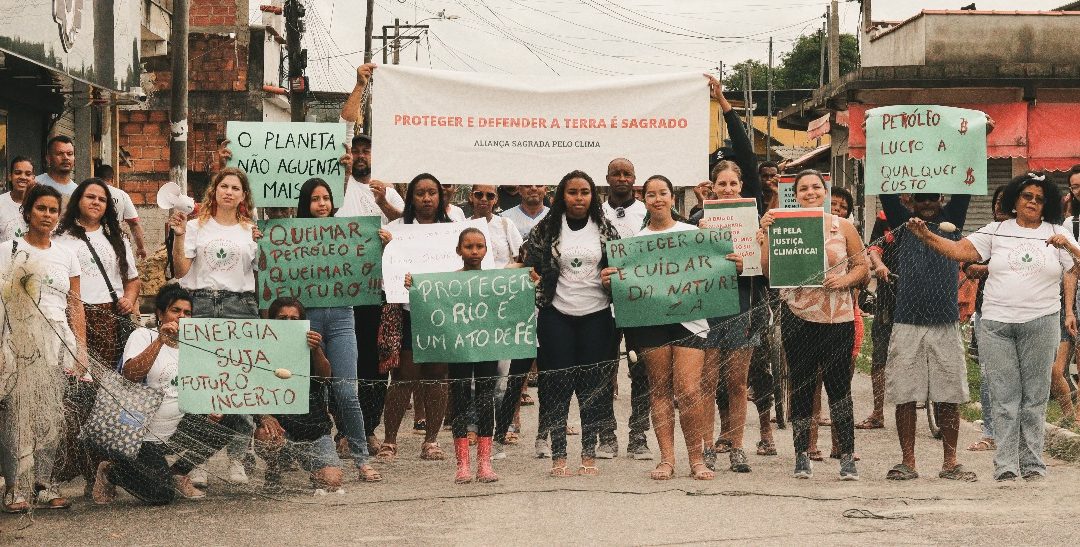 CAMINHADA INTER-RELIGIOSA POR JUSTIÇA CLIMÁTICA NO RIO SURUÍ (MAGÉ – RJ)