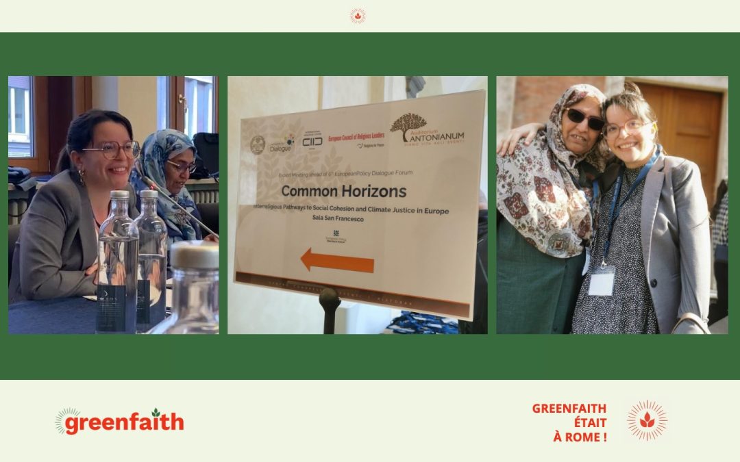 GreenFaith à Rome
