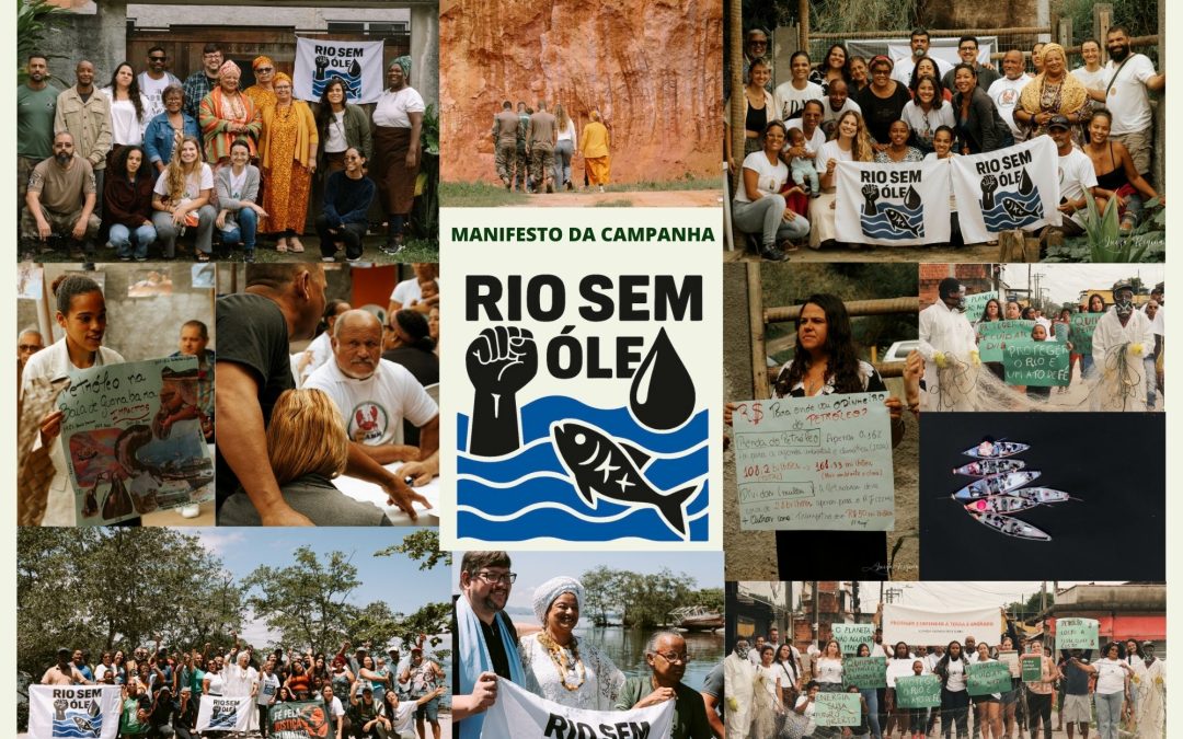MANIFESTO DA CAMPANHA RIO SEM ÓLEO