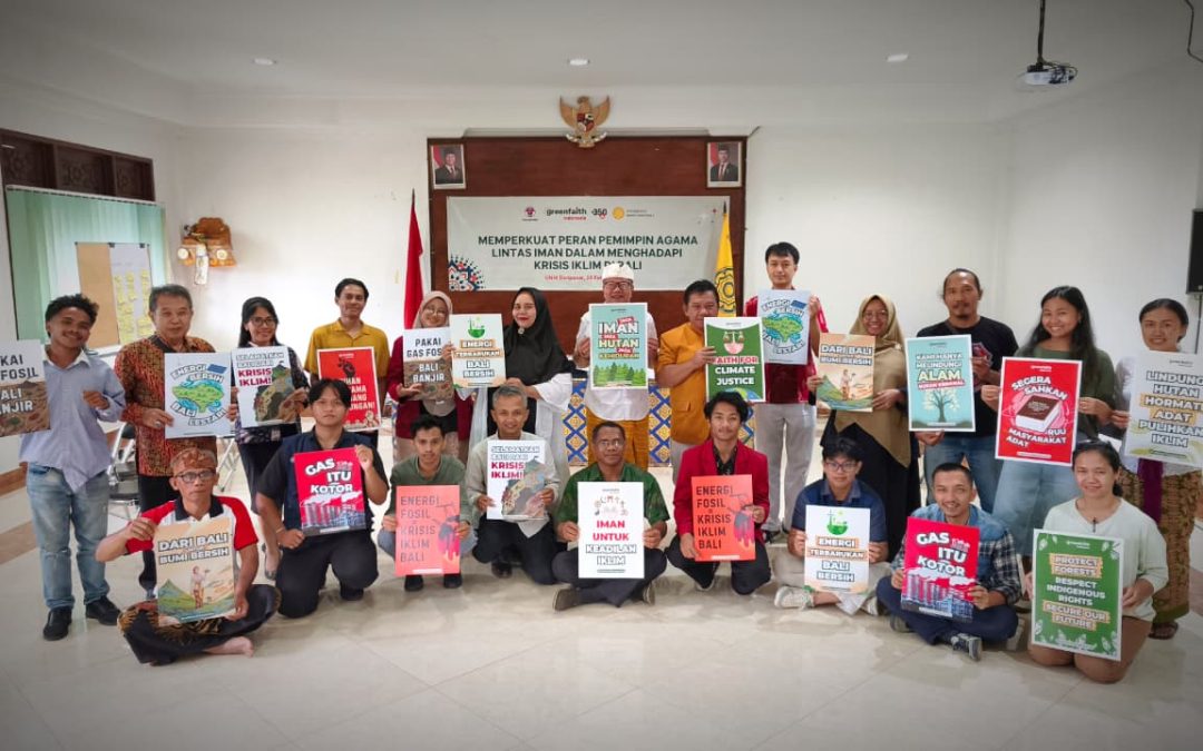 Dari Denpasar, Seruan Lintas Iman Menggema: Krisis Iklim Bukan Sekadar Cuaca, Melainkan Ujian Moral Bali